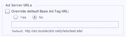 Default Base Ad Tag