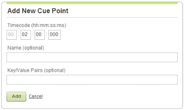 Add new cue point