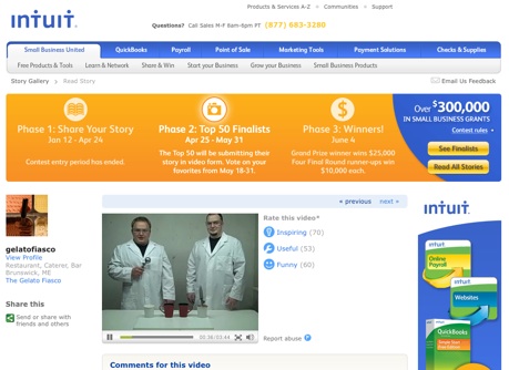 Intuit Small Business Grant Competition