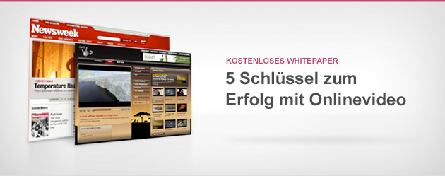 5 Schlüssel zum Erfolg mit Onlinevideo