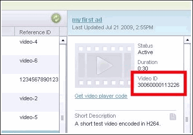 video ID