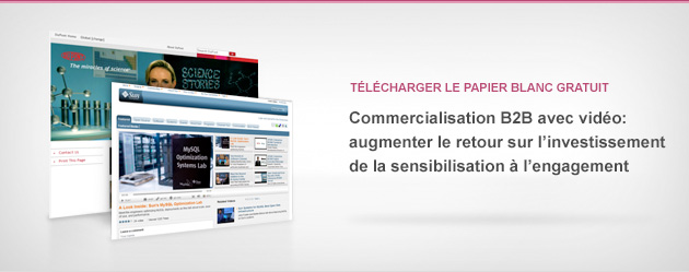 Marketing B2B avec la vidéo
