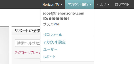 プロフィール サマリ