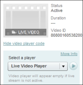Live Video