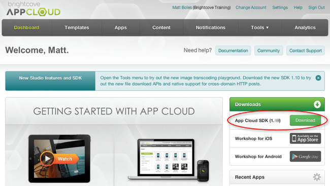 download page