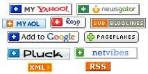 App-specific feed buttons