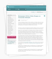 Newspaper industry trends press releases for NA and UK