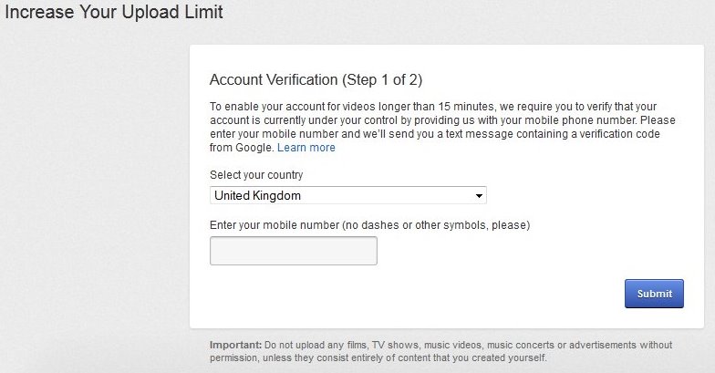 Enter your mobile phone number to receive a verification code by text message.