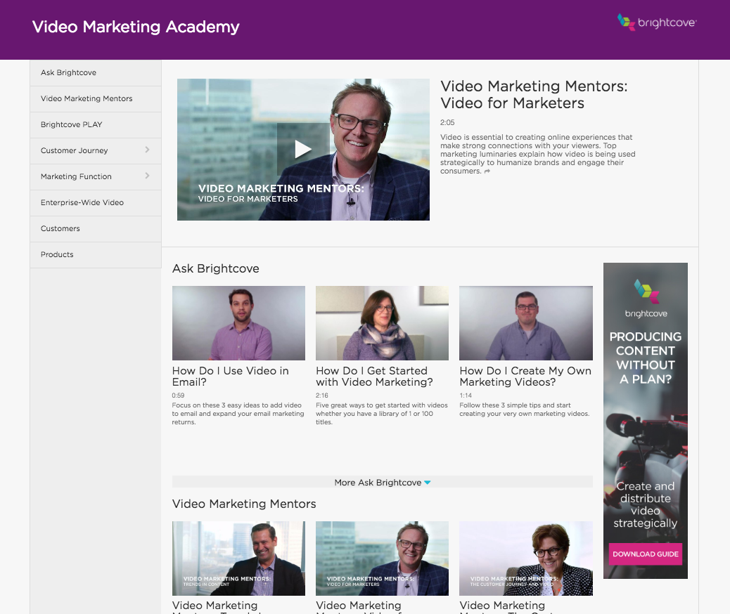 Video Marketing Academy Gallery