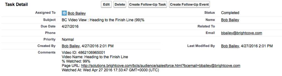 task detail