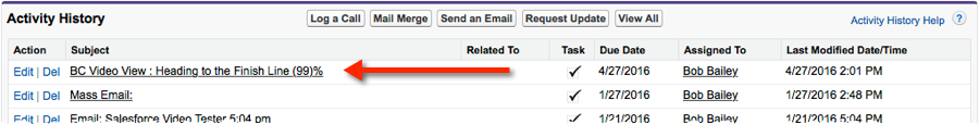 task record